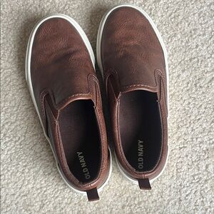 Old Navy Brown Slip-On Casual Sneakers